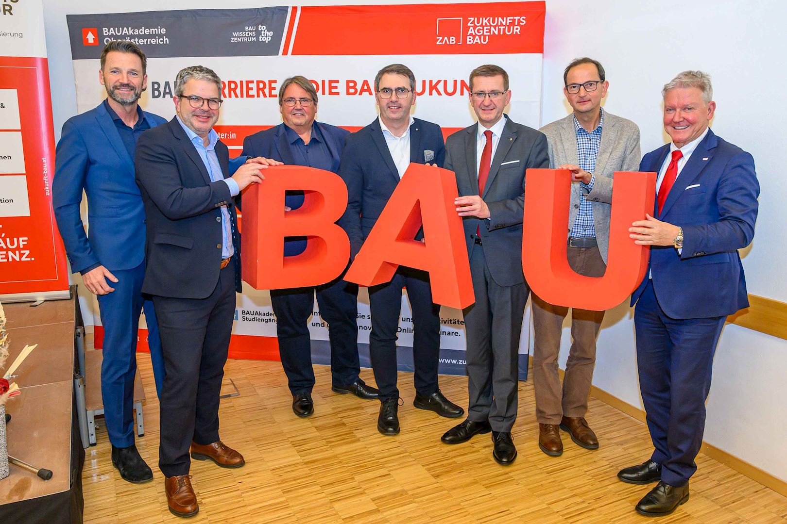 Gruppenfoto beim BAU-Symposium 2025